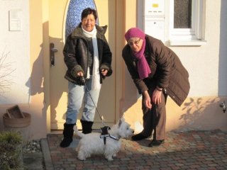 Ingrid Gieles liebt Hunde. Bei Urlaub und Krankheit übernimmt sie gerne die Betreuung von  Haustierbetreueung