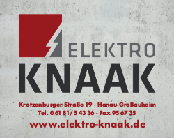 Anzeige Elektro Knaak GmbH Co. KG